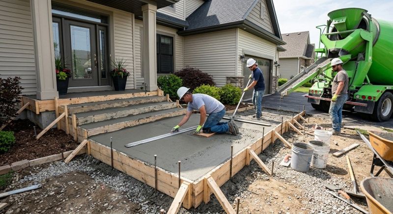 Concrete Installation in Denver, NC