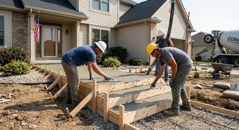 Concrete Installation in Denver, NC