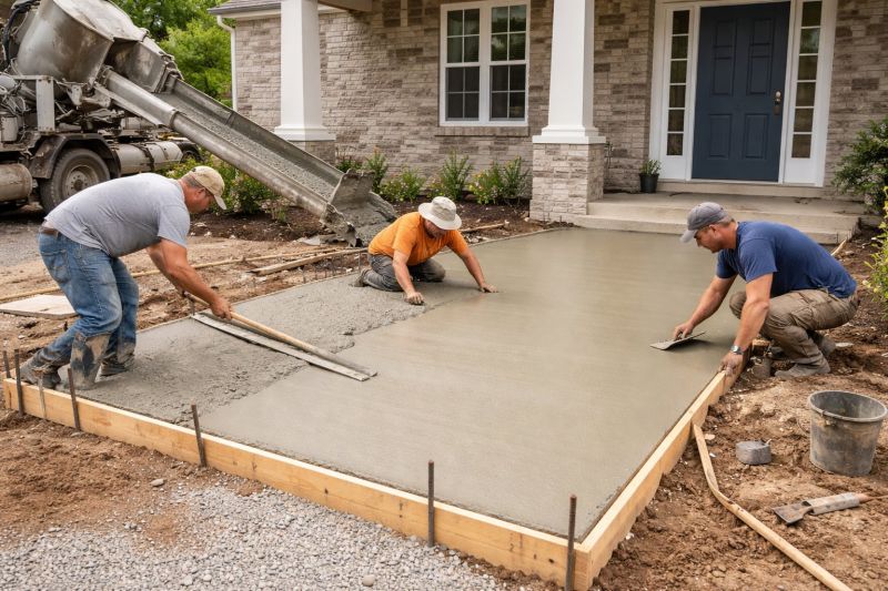 Concrete Installation in Denver, NC