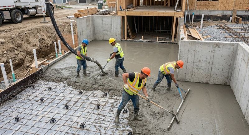Basement Concrete Installation in Lincolnton, NC