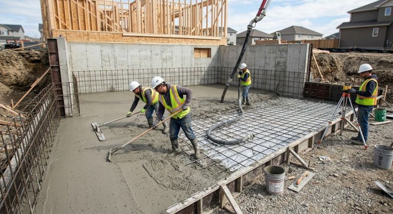 Basement Concrete Installation in Statesville, NC