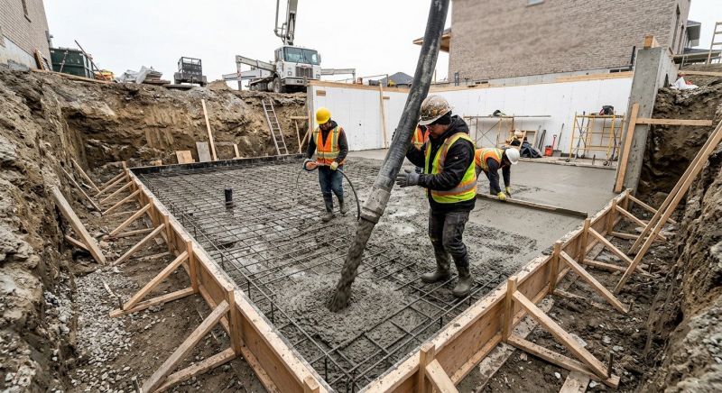 Basement Concrete Pouring in Denver, NC