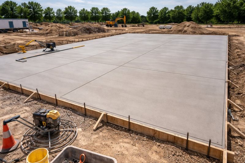 Commercial Slab Construction in Kannapolis, NC