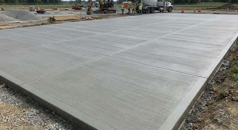 Commercial Slab Construction in Lincoln County, NC