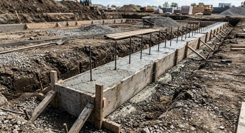 Concrete Foundation Installation in Troutman, NC