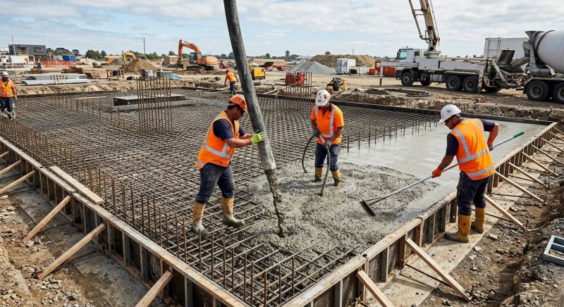 Concrete Foundation Pouring in Denver, NC