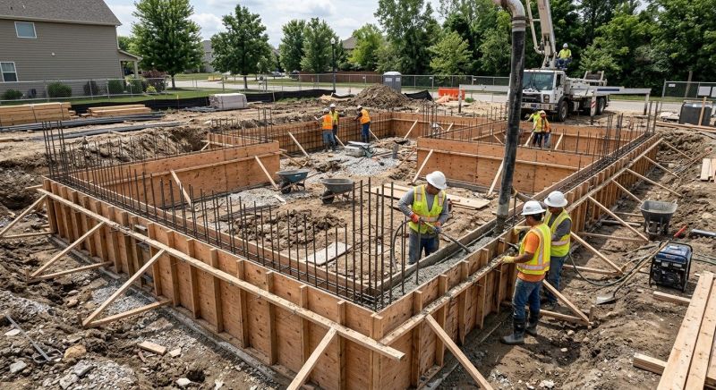 Foundation Construction in Kannapolis, NC