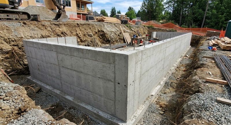 Foundation Wall Installation in Denver, NC