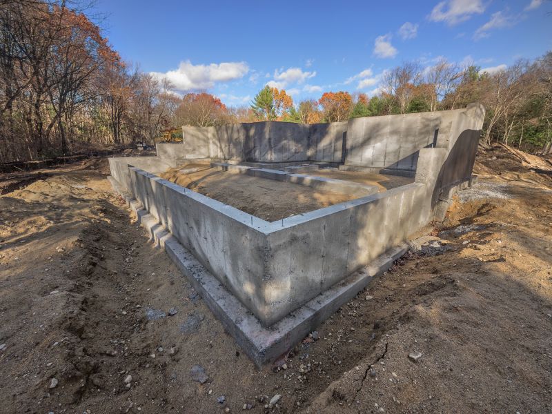 Foundation Wall Pouring in Hickory, NC